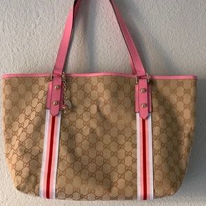 Gucci pink totes 👜